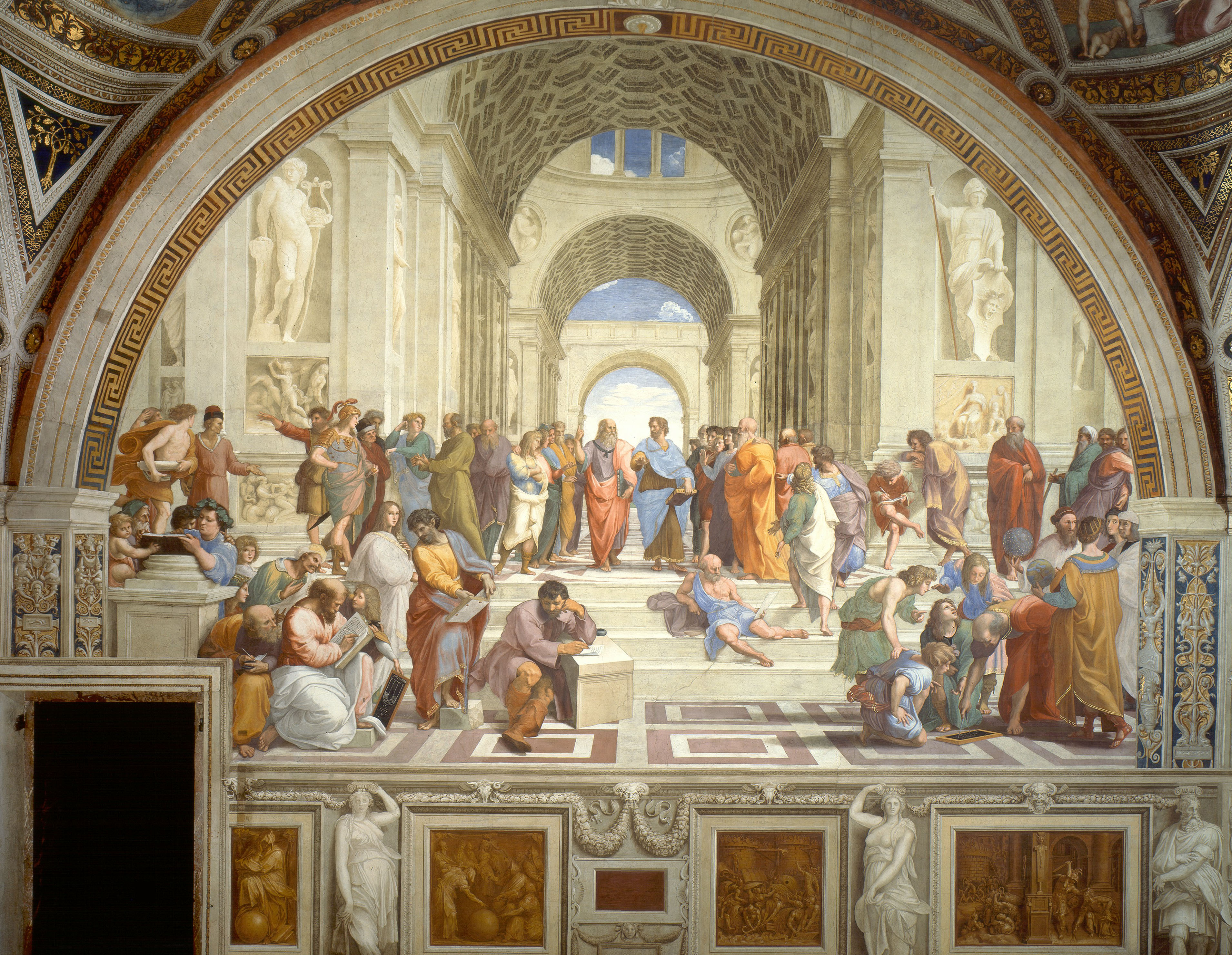 A Escola de Atenas, de Rafael Sanzio